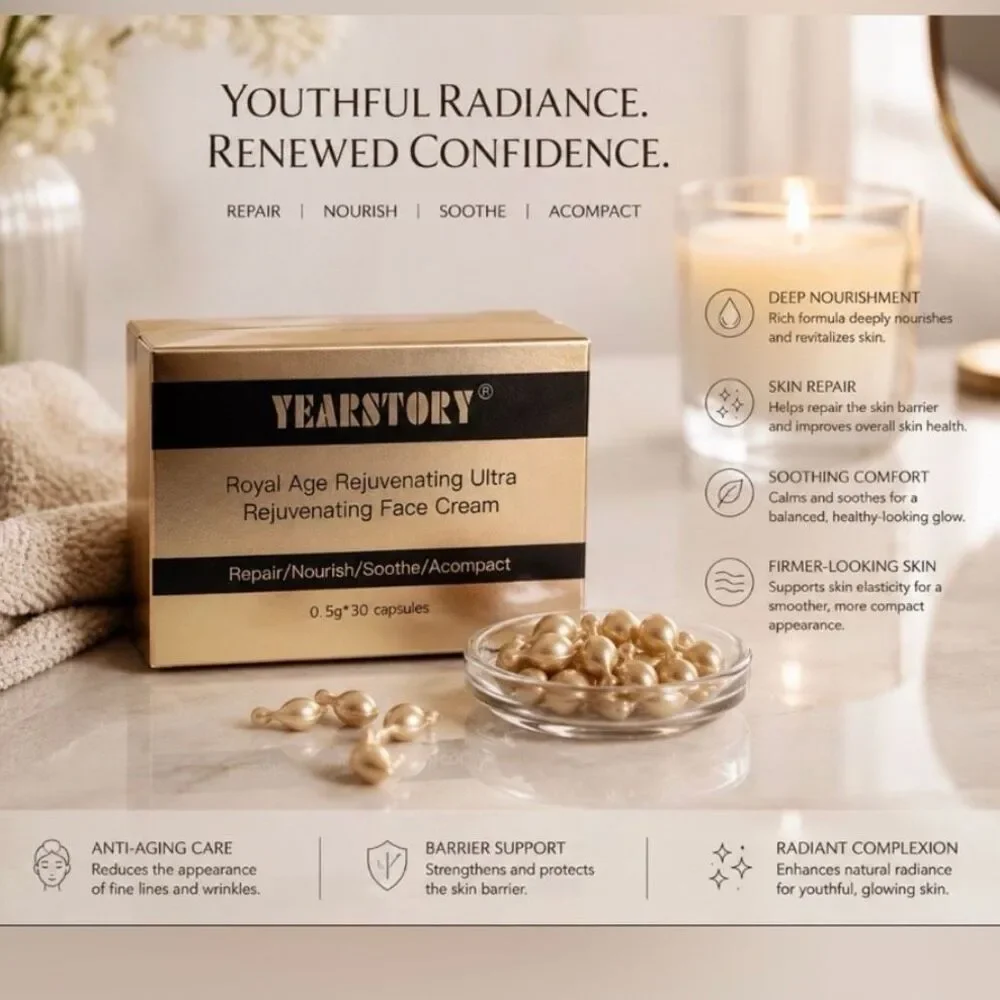 YEARSTORY Royal Age Rejuvenating Face Cream Encapsulated Retinol (30 Capsules)⁠